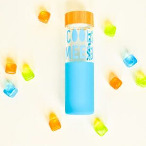 Waterfles - Coolste Meester - Blauw