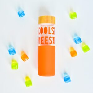 Waterfles - Coolste Meester - Oranje