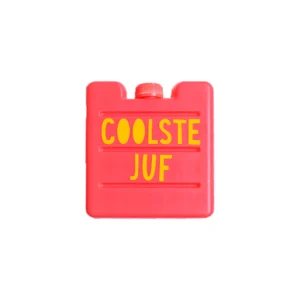 Koelelement - Coolste Juf - Koraal/Geel