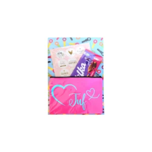 Etui/Chocolade Cadeauset - Roze - Juf