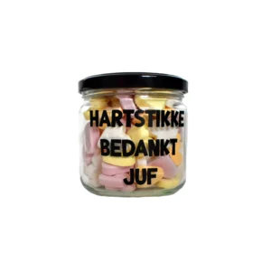 Snoeppotje - Hartstikke Bedankt Juf