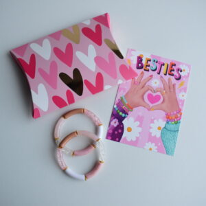 Armbandjes Besties Set 11 Roze Nude Wit