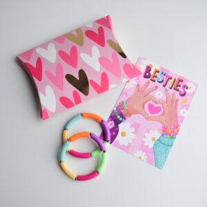Armbandjes Besties Set 18 Paars Roze Groen