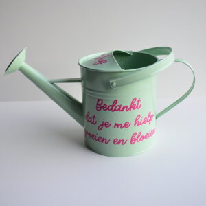 Gieter - Juf - Mint/Roze