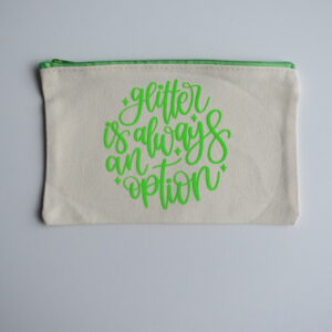 Etui - Groen - Glitter Is Always An Option